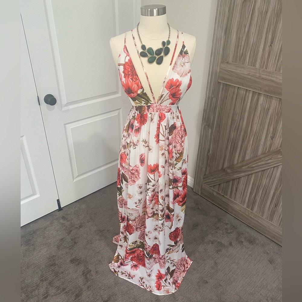 Flower Maxi Dress
